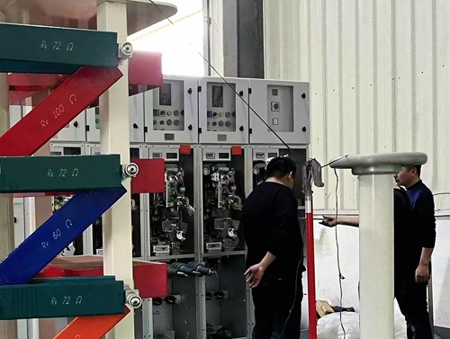  110KV lightning impulse withstand test 